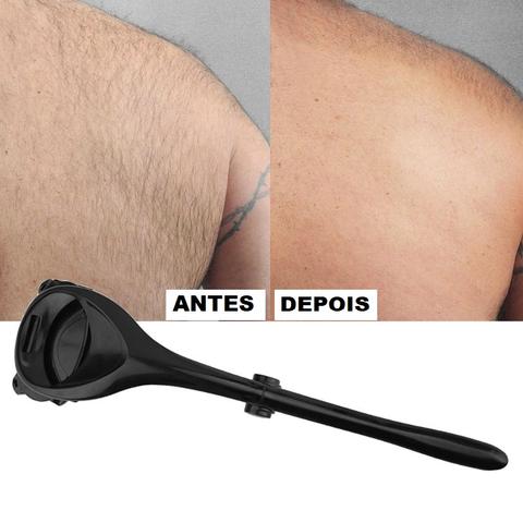 remover pelos das costas