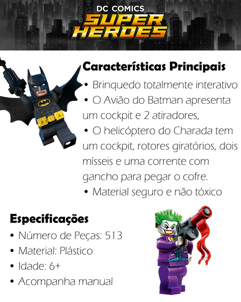 Casinha Cofre - Batman Lego