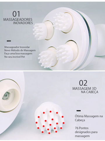 Massageador Pet | Massagem para cachorro | Massagem para gato