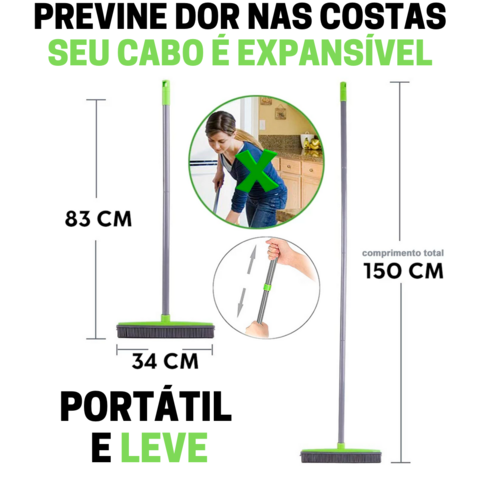 Vassoura Mágica de Borracha 3