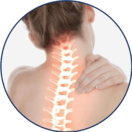 Mulher relaxando as tensões musculares e nervosas