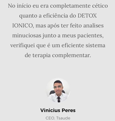 Aparelho para Limpeza do Organismo