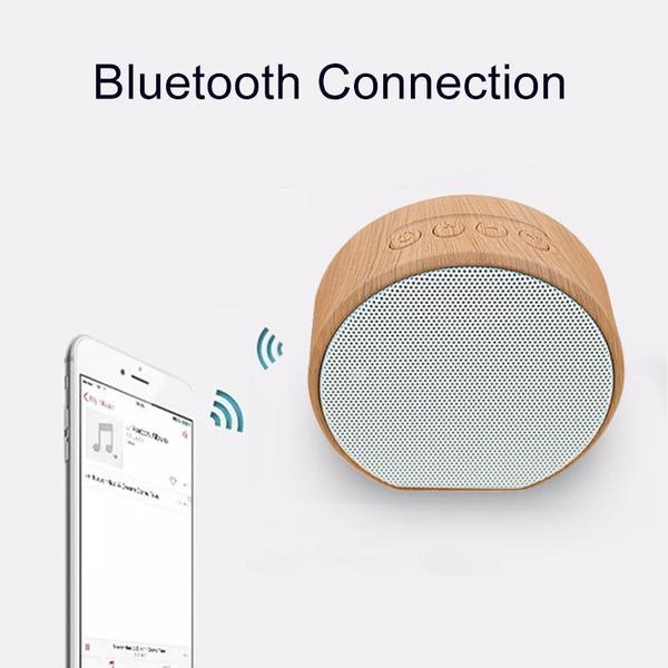 Alto-falante Bluetooth Wood Granulado