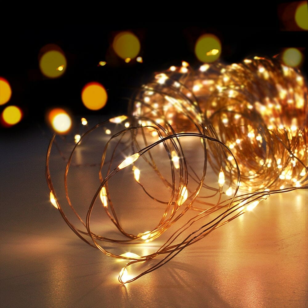 Solar Powered Street Lamp Outdoor 20m 200 LED String Copper Wire Solar Garland Light for Garden Decoration Waterproof Xmas Party (11)