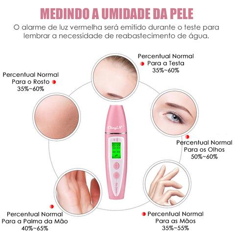 Analisador de Pele Medidor De Oleosidade Digital - Stony Shop