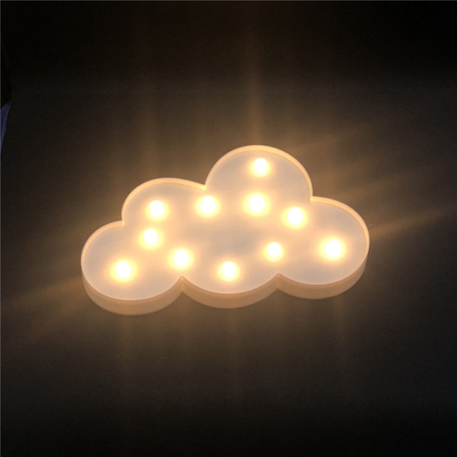 cloud night lamp-White