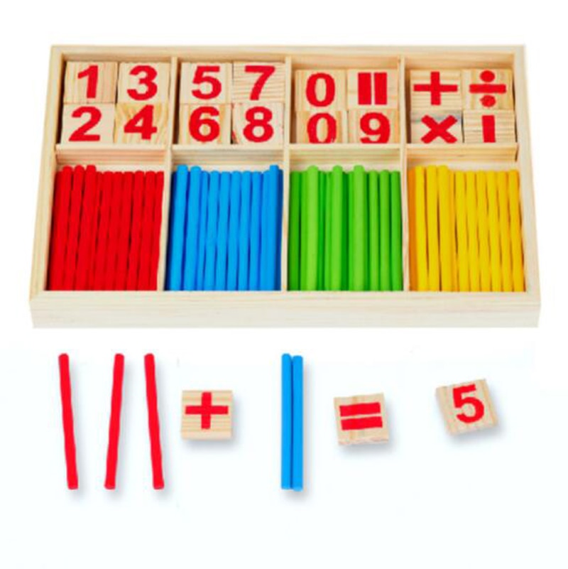 Kit de Aprendizagem da Matemática Divertida Crescer Brincando