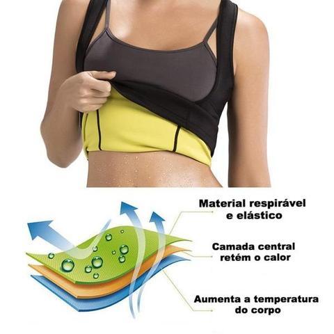 Colete Térmico Para Academia Modelador Neoprene cinta modeladora