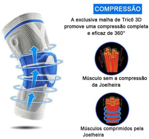 Joelheira de Compressão Ortopédica