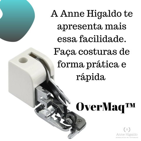 overlock portátil costura prática overloque