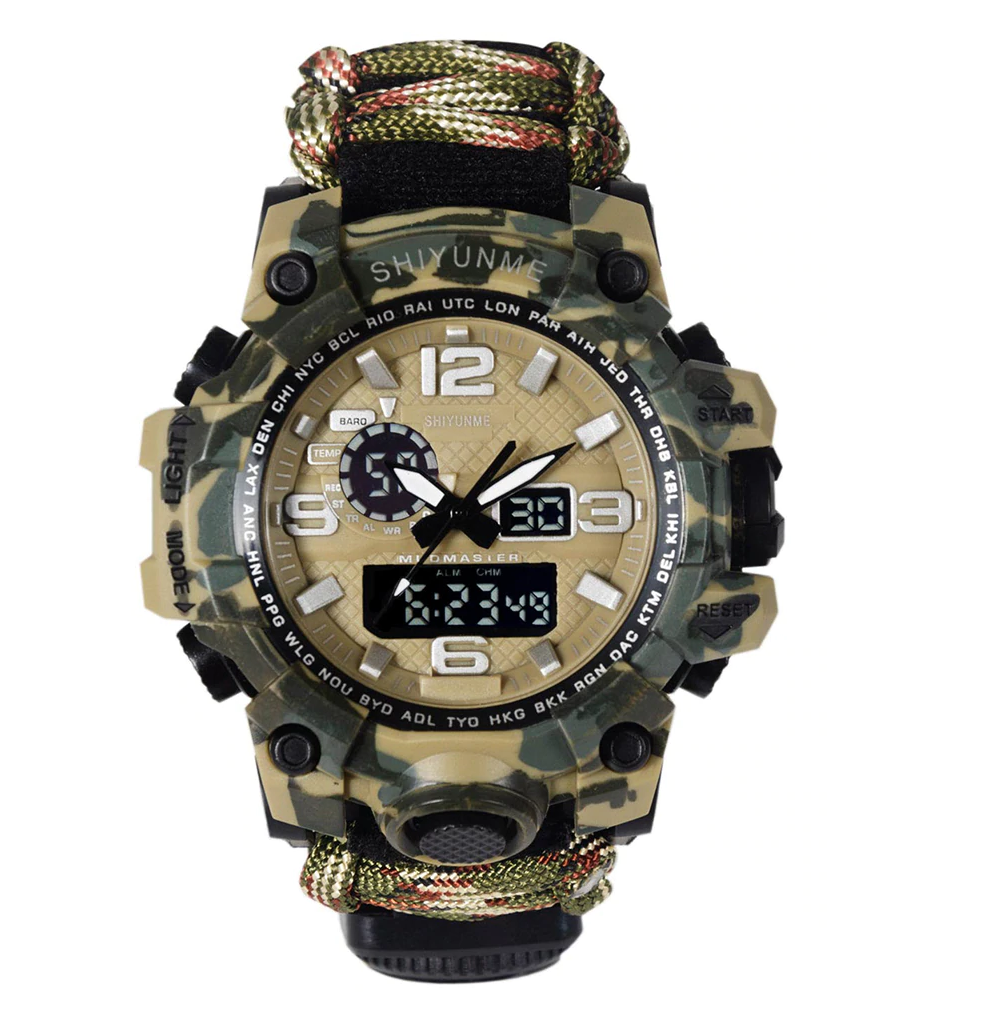 Relógio Masculino Smael Shock Military Watch Mais 5 Funções, Relógio Tático Militar, Relogio Militar, Relógio Militar - Imagem 4