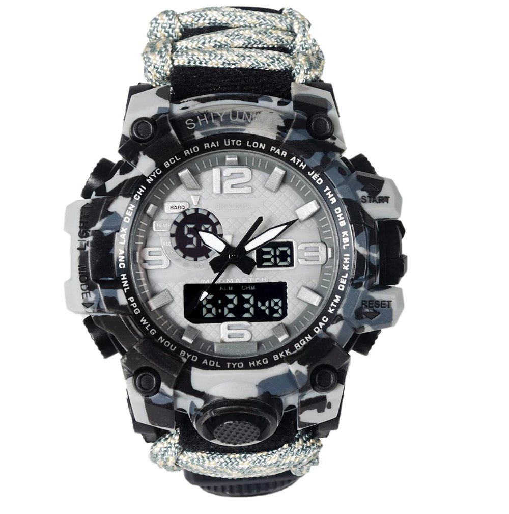 Relógio Masculino Smael Shock Military Watch Mais 5 Funções, Relógio Tático Militar, Relogio Militar, Relógio Militar - Imagem 3