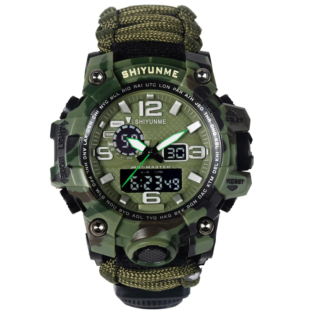 Relógio Masculino Smael Shock Military Watch Mais 5 Funções, Relógio Tático Militar, Relogio Militar, Relógio Militar - Imagem 5