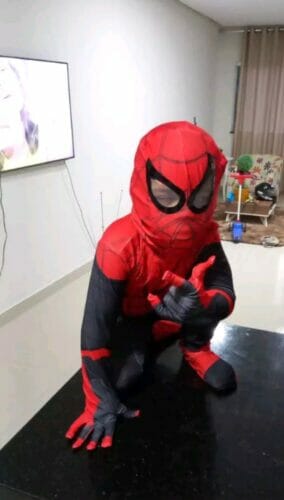 Fantasia Homem Aranha para Crianças em versões Super Premium - Frete Grátis photo review