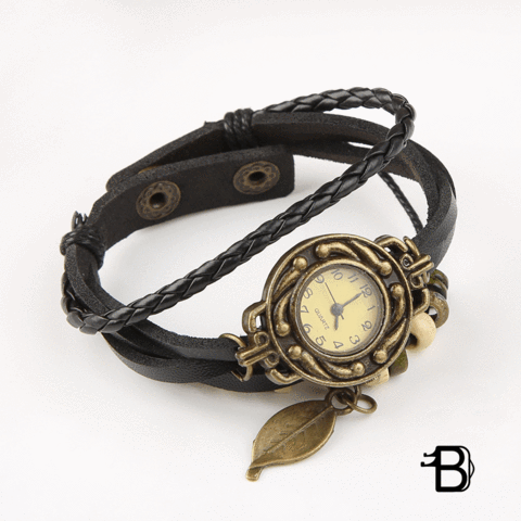 Relógio Vintage Quartz Feminino