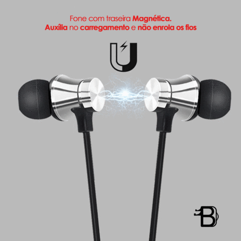 Fone de Ouvido Bluetooth Magnético XT11 NeckBand