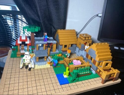 Vila Minecraft 838 Peças - Frete Grátis photo review