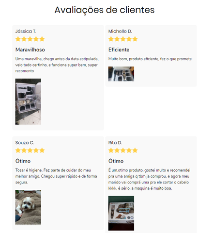 Maquininha de corte para Pets | Maquininha de Tosa | Maquina de Tosa de Pelos | iPet ©