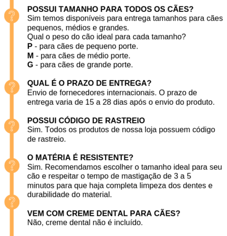 Escova de dentes para cachorros | Super Brush escova para Cães