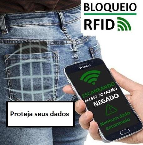 Carteira Anti furto