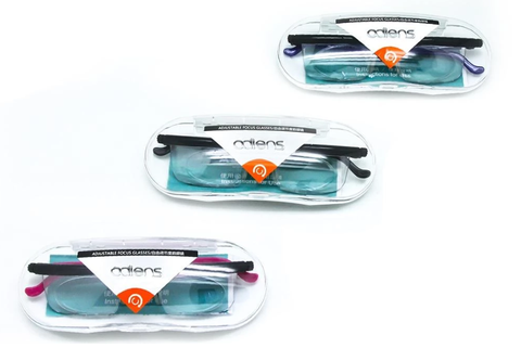 foto-de-3-pares-do-óculos-de-grau-com-lentes-ajustável-loja-mar-e-pesca-shop