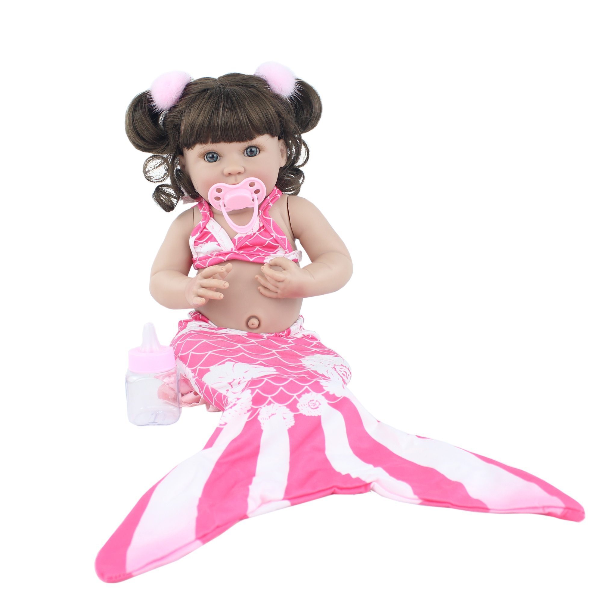 Bebe Reborn Menina Boneca 100% Silicone- 12x S Juros Isabela